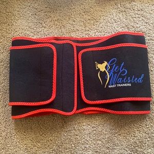 Double wrapped, sweat band & waist trainer